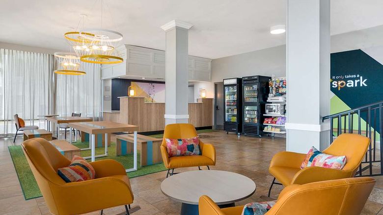 <b>Spark by Hilton Ormond Beach Oceanfront Lobby</b>. Images powered by <a href="https://iceportal.shijigroup.com/" title="IcePortal" target="_blank">IcePortal</a>.