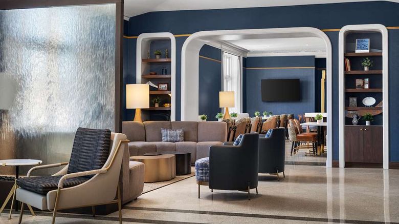 <b>Well House Hamilton, Tapestry Collection Lobby</b>. Images powered by <a href="https://iceportal.shijigroup.com/" title="IcePortal" target="_blank">IcePortal</a>.