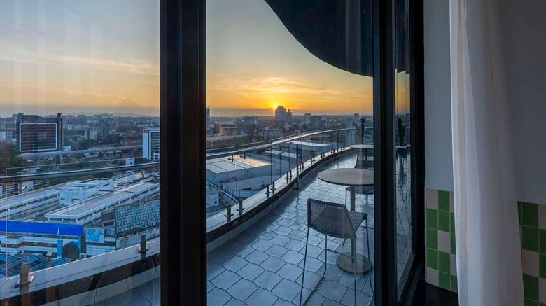<b>Hyatt Place Nairobi Westlands Restaurant</b>. Images powered by <a href="https://iceportal.shijigroup.com/" title="IcePortal" target="_blank">IcePortal</a>.