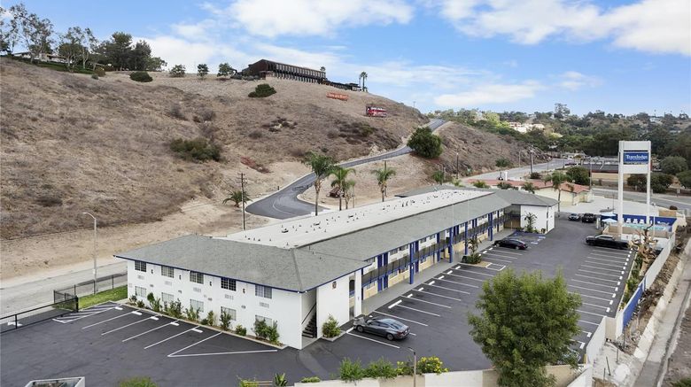 <b>Travelodge by Wyndham Fairplex Pomona Exterior</b>. Images powered by <a href="https://iceportal.shijigroup.com/" title="IcePortal" target="_blank">IcePortal</a>.