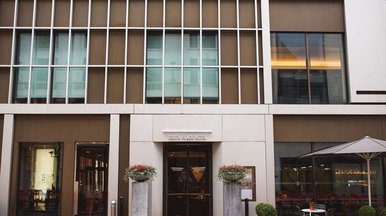 <b>South Place Hotel Exterior</b>. Images powered by <a href="https://iceportal.shijigroup.com/" title="IcePortal" target="_blank">IcePortal</a>.