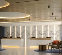 Hilton Arcadia Los Angeles Lobby
