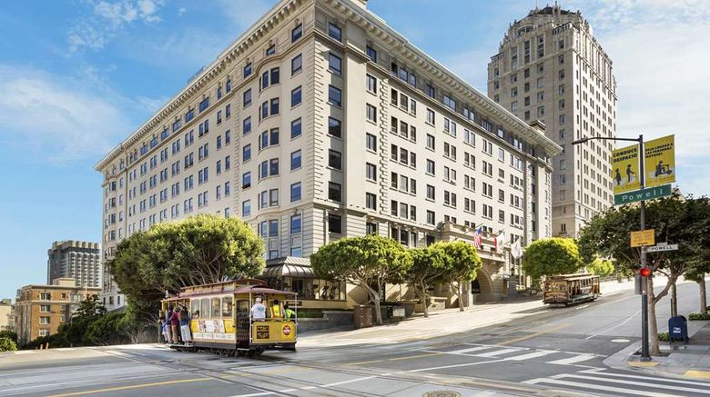 <b>The Stanford Court Hotel Exterior</b>. Images powered by <a href="https://iceportal.shijigroup.com/" title="IcePortal" target="_blank">IcePortal</a>.