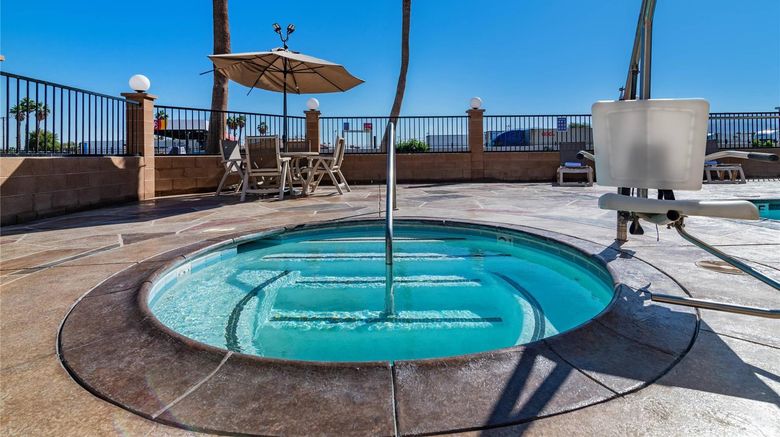 <b>Rodeway Inn & Suites Rancho Mirage Pool</b>. Images powered by <a href="https://iceportal.shijigroup.com/" title="IcePortal" target="_blank">IcePortal</a>.