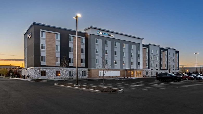 <b>Everhome Suites Nampa Boise Exterior</b>. Images powered by <a href="https://iceportal.shijigroup.com/" title="IcePortal" target="_blank">IcePortal</a>.
