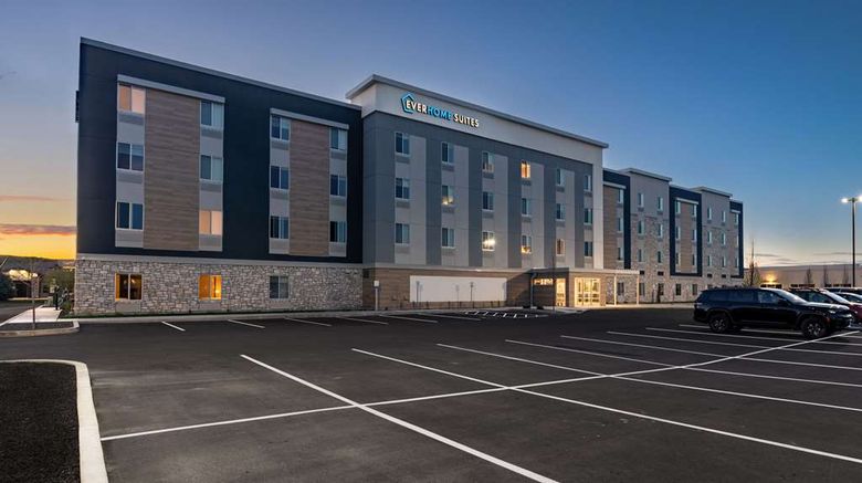 <b>Everhome Suites Nampa Boise Exterior</b>. Images powered by <a href="https://iceportal.shijigroup.com/" title="IcePortal" target="_blank">IcePortal</a>.