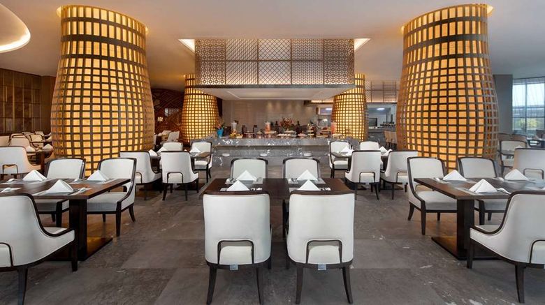 <b>Days Hotel by Wyndham Bailang Beach Restaurant</b>. Images powered by <a href="https://iceportal.shijigroup.com/" title="IcePortal" target="_blank">IcePortal</a>.