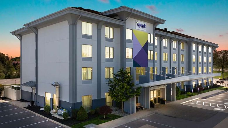 <b>Spark by Hilton Exton Exterior</b>. Images powered by <a href="https://iceportal.shijigroup.com/" title="IcePortal" target="_blank">IcePortal</a>.