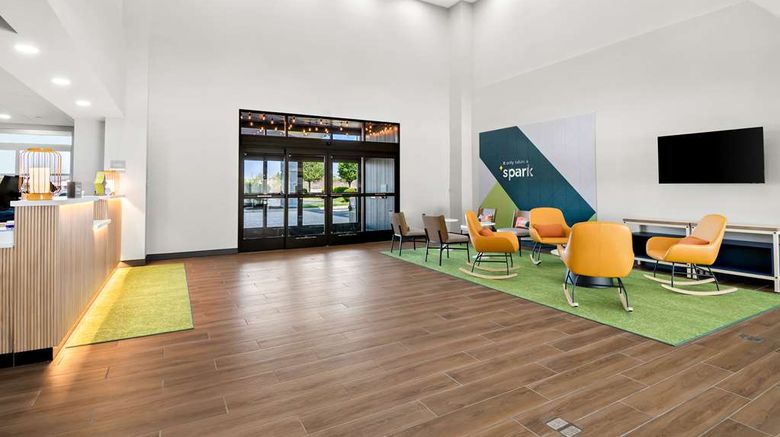 <b>Spark by Hilton Lancaster Dutch Country Lobby</b>. Images powered by <a href="https://iceportal.shijigroup.com/" title="IcePortal" target="_blank">IcePortal</a>.