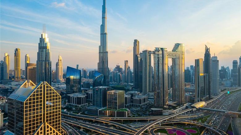 Kempinski The Boulevard Dubai Exterior. Images powered by <a href="https://iceportal.shijigroup.com" target="_blank" rel="noopener">Ice Portal</a>.