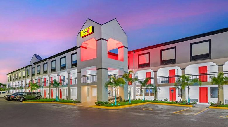 Super 8 by Wyndham Near Florida Mall Exterior. Images powered by <a href="https://iceportal.shijigroup.com" target="_blank" rel="noopener">Ice Portal</a>.