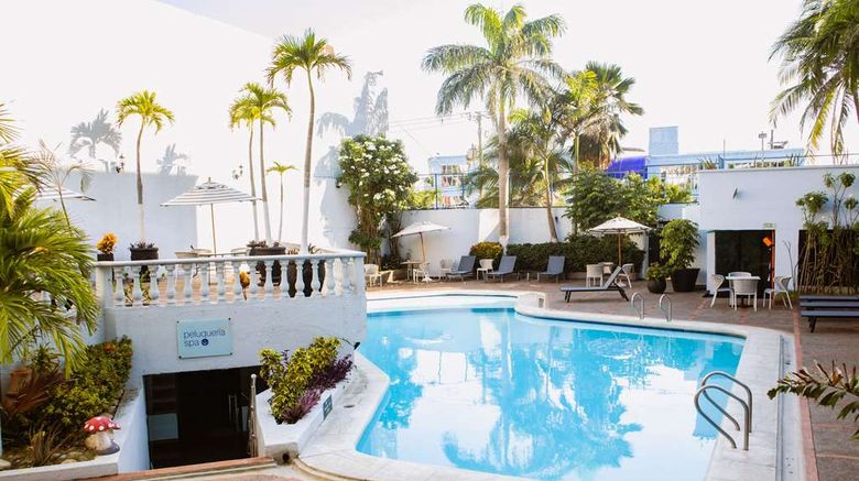 <b>Hotel Faranda Express Puerta Del Sol Pool</b>. Images powered by <a href="https://iceportal.shijigroup.com/" title="IcePortal" target="_blank">IcePortal</a>.