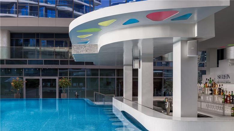 <b>Hilton Dubai Creek Hotel & Residences Pool</b>. Images powered by <a href="https://iceportal.shijigroup.com/" title="IcePortal" target="_blank">IcePortal</a>.