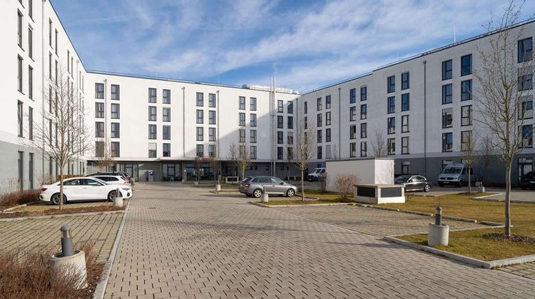 <b>Ramada Encore by Wyndham Munich Messe Exterior</b>. Images powered by <a href="https://iceportal.shijigroup.com/" title="IcePortal" target="_blank">IcePortal</a>.