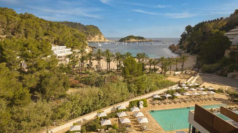 Cala San Miguel Ibiza Resort, Curio Coll Exterior. Images powered by <a href="https://iceportal.shijigroup.com" target="_blank" rel="noopener">Ice Portal</a>.