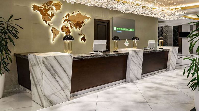 <b>Wyndham Garden Tashkent Lobby</b>. Images powered by <a href="https://iceportal.shijigroup.com/" title="IcePortal" target="_blank">IcePortal</a>.