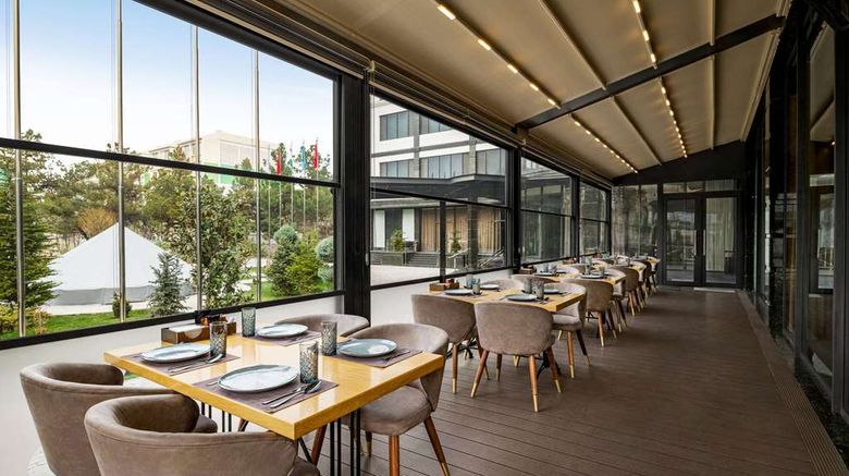 <b>Wyndham Garden Tashkent Restaurant</b>. Images powered by <a href="https://iceportal.shijigroup.com/" title="IcePortal" target="_blank">IcePortal</a>.