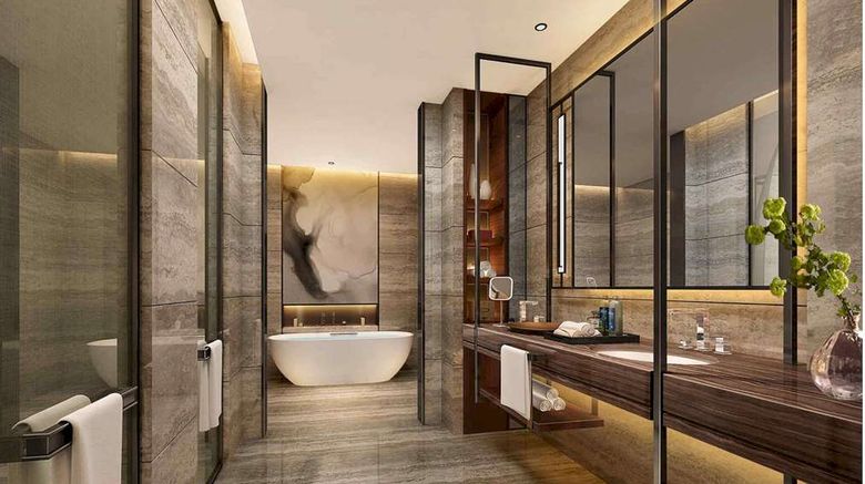 <b>Hilton Dongguan Room</b>. Images powered by <a href="https://iceportal.shijigroup.com/" title="IcePortal" target="_blank">IcePortal</a>.