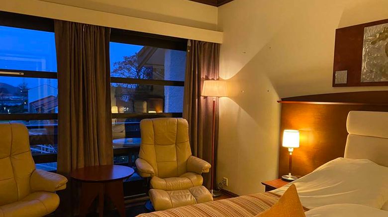 <b>Fitjar Fjordhotel Room</b>. Images powered by <a href="https://iceportal.shijigroup.com/" title="IcePortal" target="_blank">IcePortal</a>.