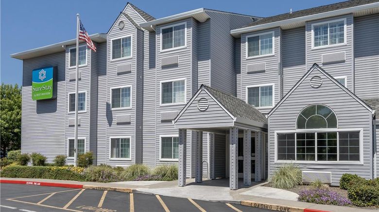<b>SureStay by Best Western South Natomas Exterior</b>. Images powered by <a href="https://iceportal.shijigroup.com/" title="IcePortal" target="_blank">IcePortal</a>.