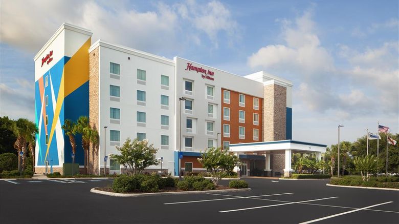 Hampton Inn by Hilton Tampa Fairgrounds Exterior. Images powered by <a href="https://iceportal.shijigroup.com" target="_blank" rel="noopener">Ice Portal</a>.