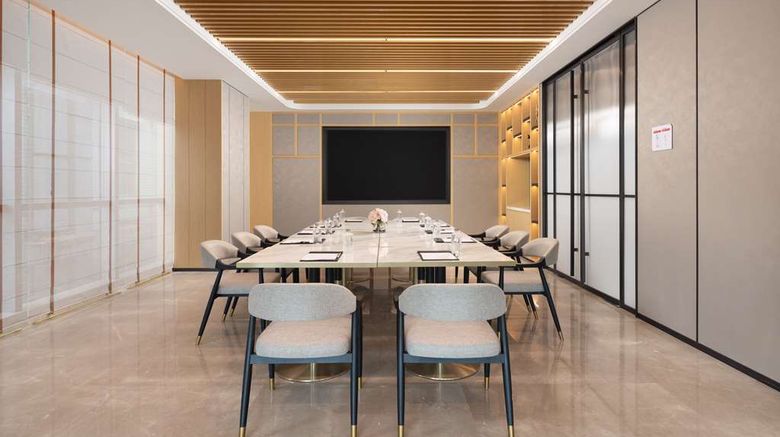 <b>Hilton Garden Inn Chunxi Rd Center Meeting</b>. Images powered by <a href="https://iceportal.shijigroup.com/" title="IcePortal" target="_blank">IcePortal</a>.