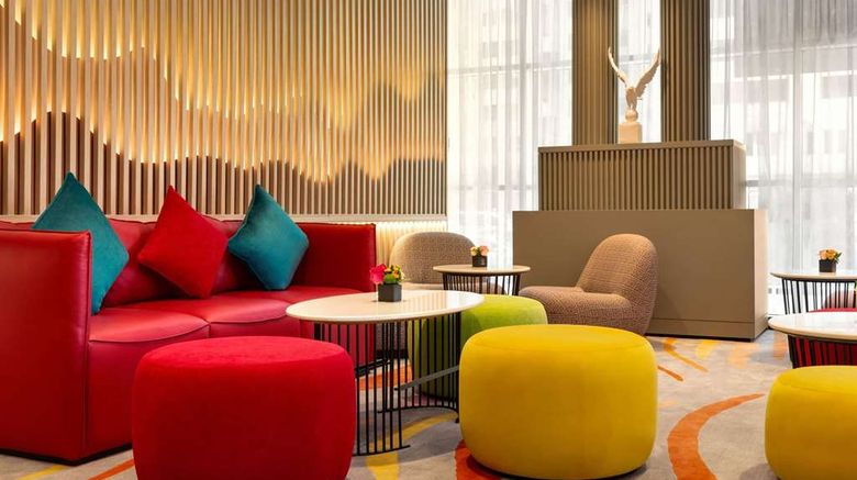 <b>La Quinta by Wyndham Abu Dhabi Lobby</b>. Images powered by <a href="https://iceportal.shijigroup.com/" title="IcePortal" target="_blank">IcePortal</a>.