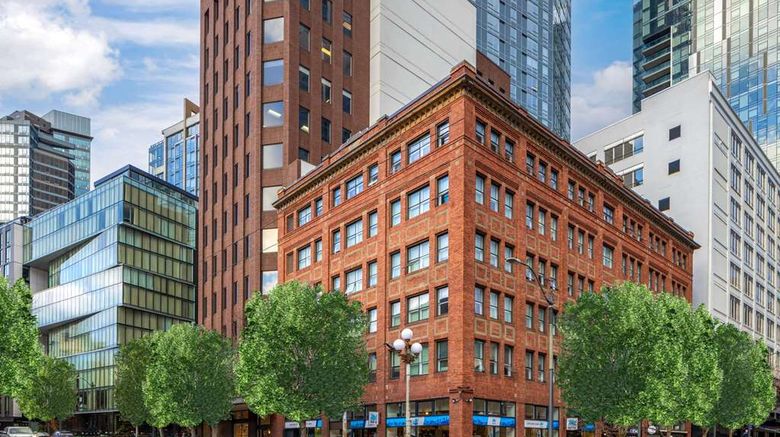 <b>Reside Seattle Dwntn a Wyndham Residence Exterior</b>. Images powered by <a href="https://iceportal.shijigroup.com/" title="IcePortal" target="_blank">IcePortal</a>.