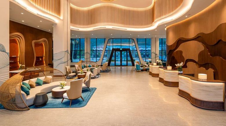 <b>Wyndham Garden Sonasea Van Don Lobby</b>. Images powered by <a href="https://iceportal.shijigroup.com/" title="IcePortal" target="_blank">IcePortal</a>.