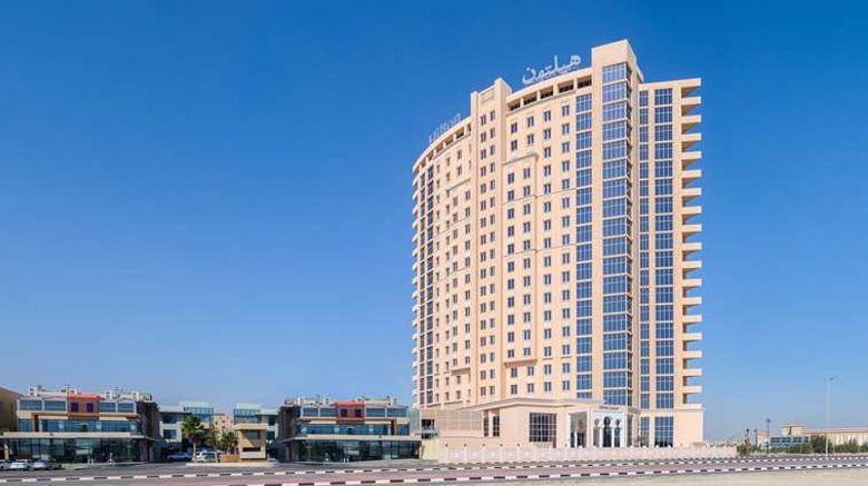 <b>Hilton Al Khobar King Fahd Causeway Exterior</b>. Images powered by <a href="https://iceportal.shijigroup.com/" title="IcePortal" target="_blank">IcePortal</a>.