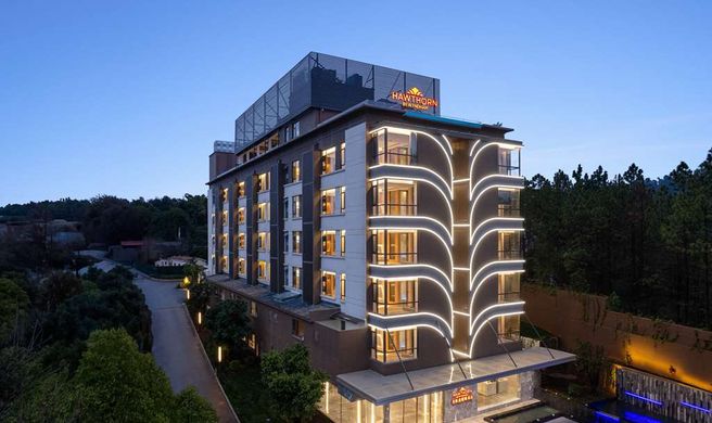 Hawthorn by Wyndham Honghe Mile Hot Spri Exterior