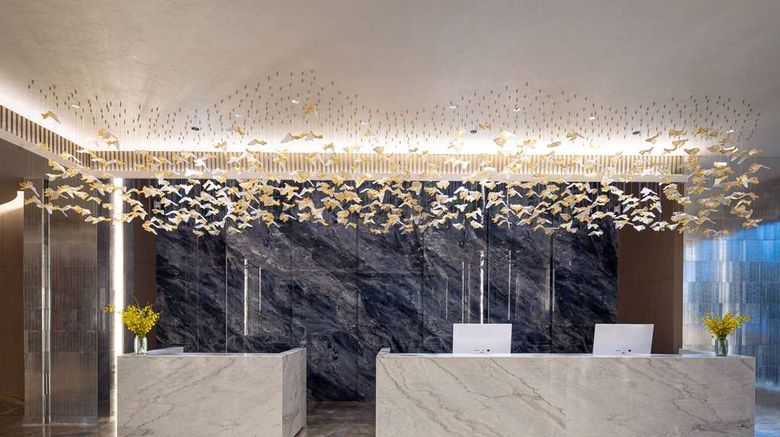 <b>Hawthorn by Wyndham Honghe Mile Hot Spri Lobby</b>. Images powered by <a href="https://iceportal.shijigroup.com/" title="IcePortal" target="_blank">IcePortal</a>.
