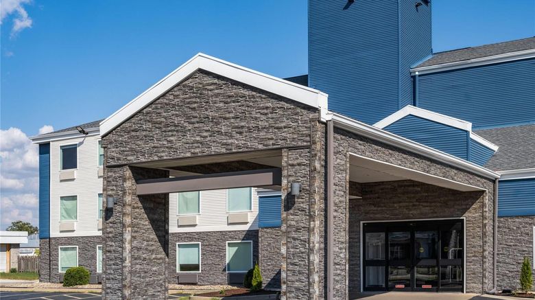 AmericInn by Wyndham Urbana Exterior. Images powered by <a href="https://iceportal.shijigroup.com" target="_blank" rel="noopener">Ice Portal</a>.