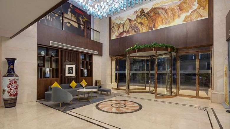 <b>Days Inn by Wyndham Hangzhou Zhuantang Lobby</b>. Images powered by <a href="https://iceportal.shijigroup.com/" title="IcePortal" target="_blank">IcePortal</a>.