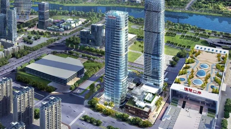 Artyzen Habitat Hengqin Zhuhai Exterior. Images powered by <a href="https://iceportal.shijigroup.com" target="_blank" rel="noopener">Ice Portal</a>.