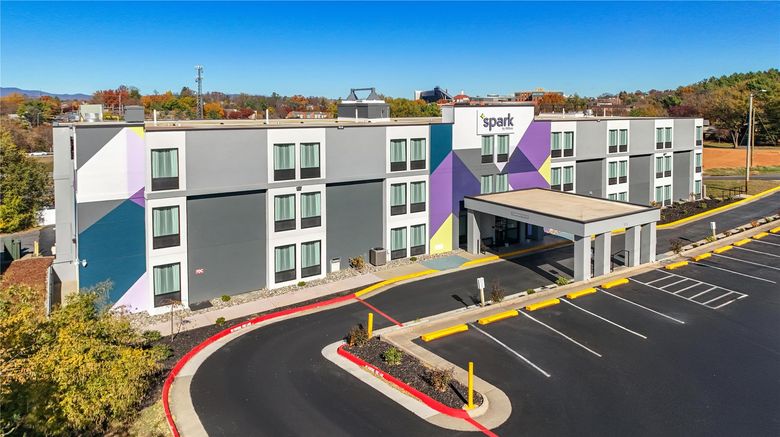 <b>Spark by Hilton Harrisonburg University Exterior</b>. Images powered by <a href="https://iceportal.shijigroup.com/" title="IcePortal" target="_blank">IcePortal</a>.
