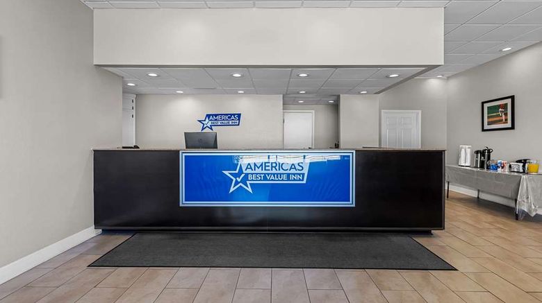 <b>Americas Best Value Inn Hamilton Lobby</b>. Images powered by <a href="https://iceportal.shijigroup.com/" title="IcePortal" target="_blank">IcePortal</a>.