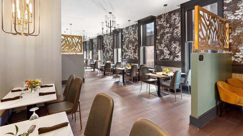 <b>Tygart Hotel, Ascend Hotel Collection Restaurant</b>. Images powered by <a href="https://iceportal.shijigroup.com/" title="IcePortal" target="_blank">IcePortal</a>.
