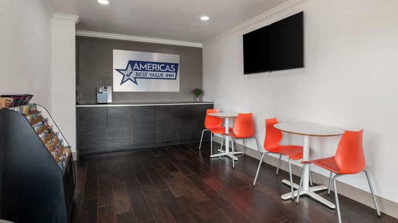 <b>Americas Best Value Inn Orlando Lobby</b>. Images powered by <a href="https://iceportal.shijigroup.com/" title="IcePortal" target="_blank">IcePortal</a>.