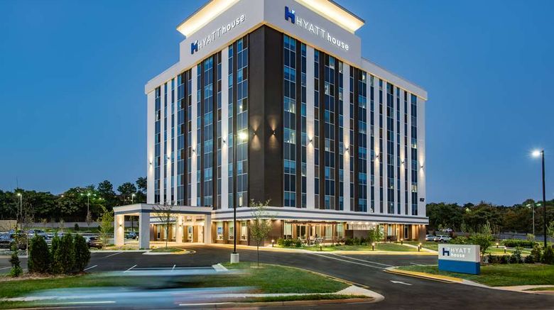<b>Hyatt House BWI Airport Baltimore Exterior</b>. Images powered by <a href="https://iceportal.shijigroup.com/" title="IcePortal" target="_blank">IcePortal</a>.