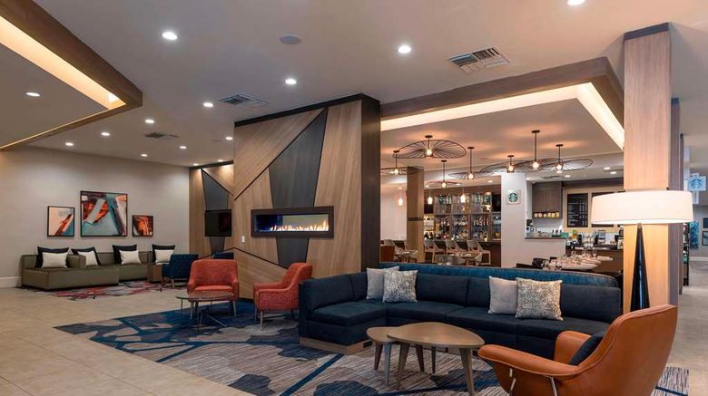 <b>The Center Hotel Grand Rapids Airport Lobby</b>. Images powered by <a href="https://iceportal.shijigroup.com/" title="IcePortal" target="_blank">IcePortal</a>.