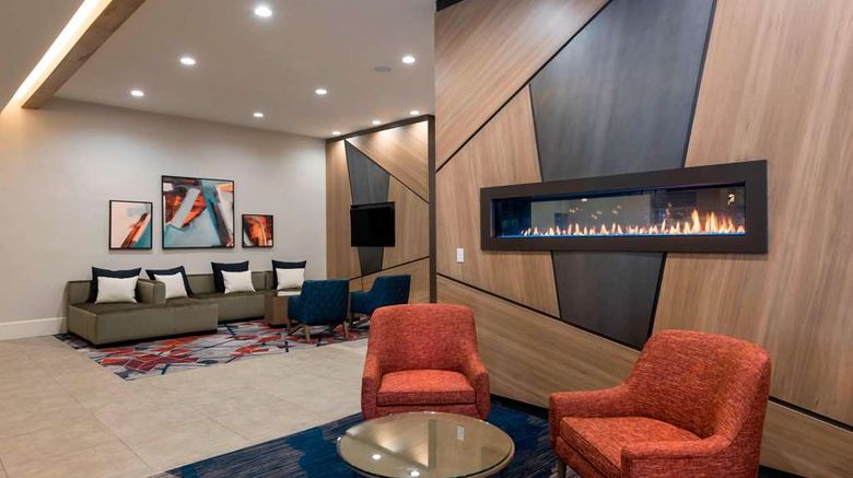 <b>The Center Hotel Grand Rapids Airport Lobby</b>. Images powered by <a href="https://iceportal.shijigroup.com/" title="IcePortal" target="_blank">IcePortal</a>.