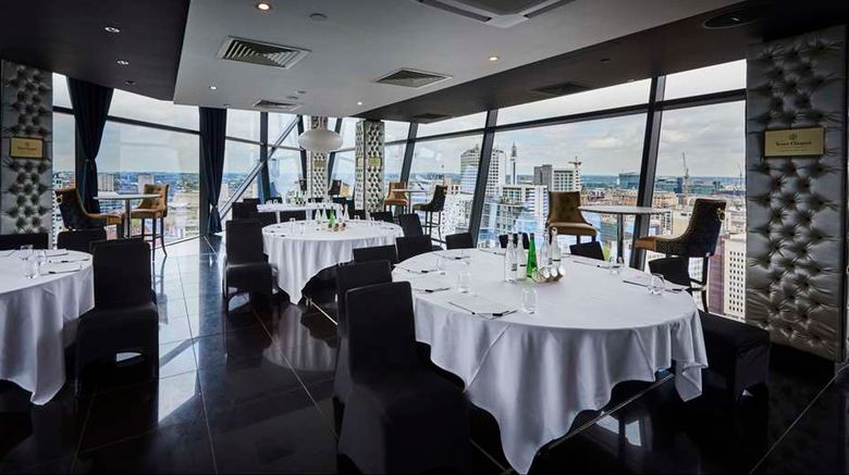 <b>The Cube Hotel Birmingham Restaurant</b>. Images powered by <a href="https://iceportal.shijigroup.com/" title="IcePortal" target="_blank">IcePortal</a>.