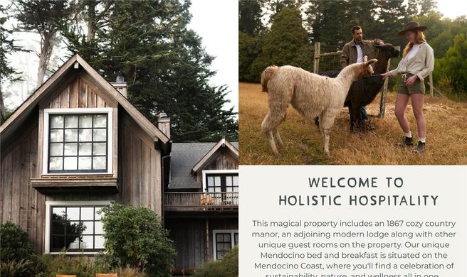 SCP Mendocino Inn and Farm Exterior