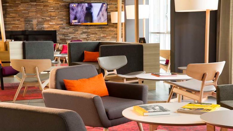 <b>NOMAD Hotel Le Havre Railway Station Lobby</b>. Images powered by <a href="https://iceportal.shijigroup.com/" title="IcePortal" target="_blank">IcePortal</a>.