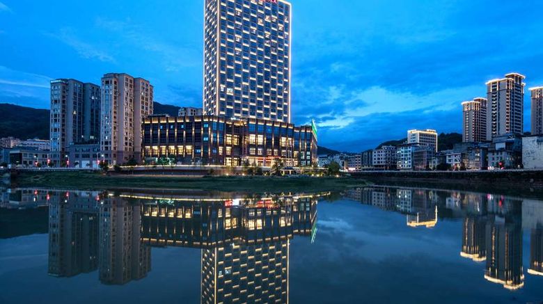 <b>Ramada Plaza by Wyndham Zhenghe Exterior</b>. Images powered by <a href="https://iceportal.shijigroup.com/" title="IcePortal" target="_blank">IcePortal</a>.