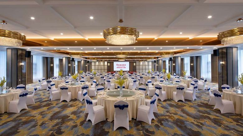 <b>Ramada Plaza Wyndham Wenzhou Cangnan Meeting</b>. Images powered by <a href="https://iceportal.shijigroup.com/" title="IcePortal" target="_blank">IcePortal</a>.