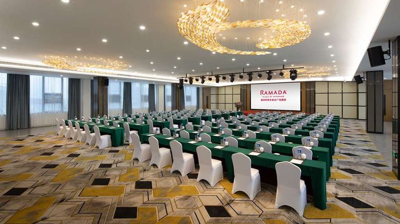 <b>Ramada Plaza Wyndham Wenzhou Cangnan Meeting</b>. Images powered by <a href="https://iceportal.shijigroup.com/" title="IcePortal" target="_blank">IcePortal</a>.