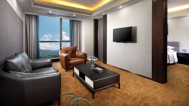 <b>Ramada by Wyndham Zhangjiajie Room</b>. Images powered by <a href="https://iceportal.shijigroup.com/" title="IcePortal" target="_blank">IcePortal</a>.