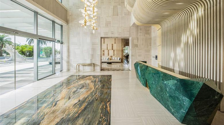 <b>Wyndham Soleil Danang Lobby</b>. Images powered by <a href="https://iceportal.shijigroup.com/" title="IcePortal" target="_blank">IcePortal</a>.